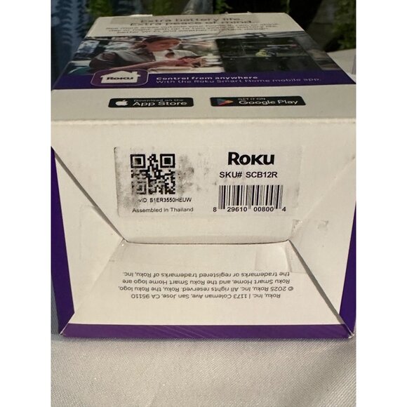 Roku Battery Camera Plus HD Video Wi-Fi Home Security Google Home & Alexa - Picture 6 of 7